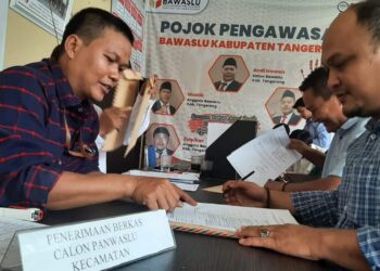 Pendaftaran Panwascam Kabupaten Tangerang Diperpanjang