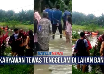 Video Karyawan di Cikupa Tewas Tenggelam di Lahan Banjir