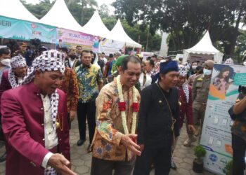 Wakil Ketua Komisi Pemberantasan Korupsi (KPK) RI, Nurul Gufron, bersama jajarannya selama tiga hari (Jumat – Minggu, (29/9 – 2/10), fokus melakukan upaya pencegahan korupsi di Provinsi Banten. (LUTHFI/SATELITNEWS.COM)