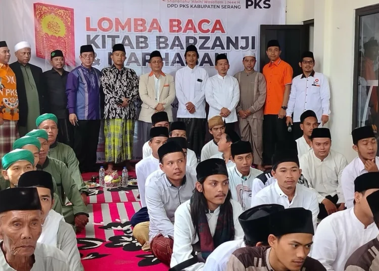 Tepis Stigma Tidak Muludan, PKS Kabupaten Serang Gelar Lomba Barzanji
