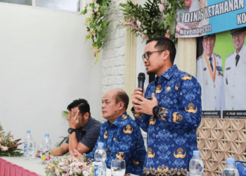 Wakil Wali Kota Pilar Serahkan Bantuan di Lima Kelurahan