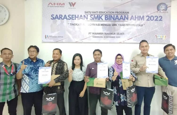 Wahana Beri Apresiasi untuk SMK Binaan