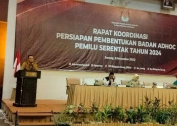 KPU Kab Serang Segera Bentuk Badan Adhoc Pemilu, Catat Besaran Honorariumnya