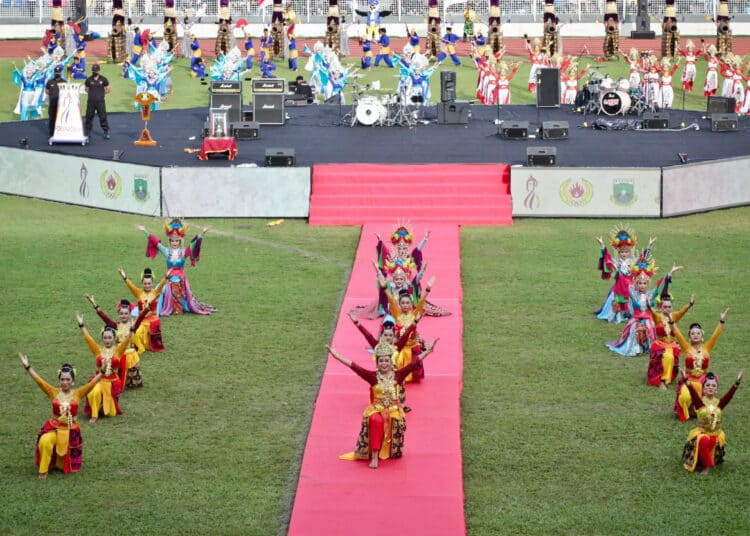 Foto Kemeriahan Pembukaan Porprov VI Banten