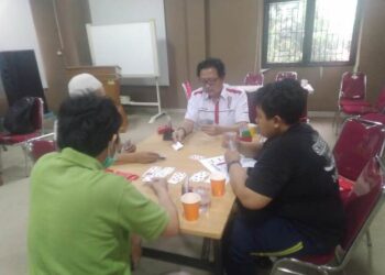 Iwan Iskandar Atlet Tertua Kontingen Porprov Kota Tangerang dari Cabor Bridge