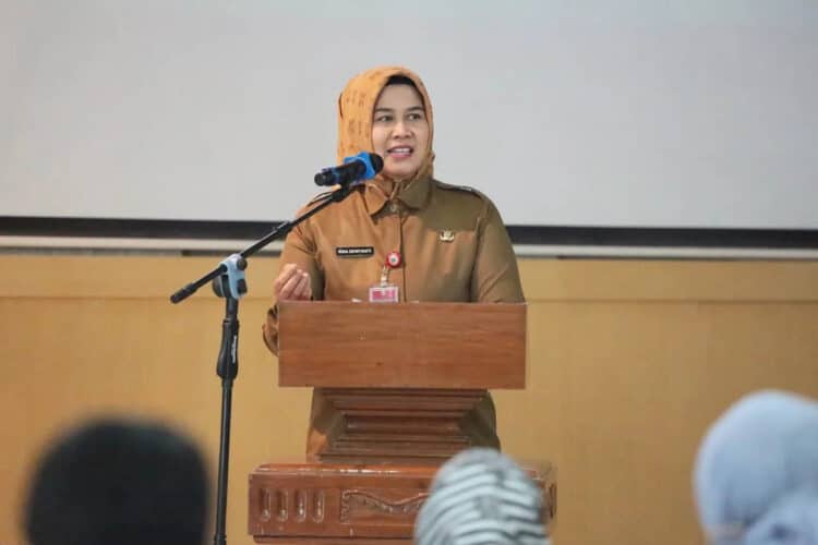 Kepala Badan Pengelolaan Keuangan dan Aset Daerah (BPKAD) Banten, Rina Dewiyanti. (ISTIMEWA)