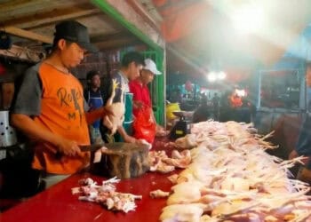 Jelang Nataru, Harga Daging Ayam Naik Rp 3.000 di Lebak, Kini Jadi Rp 35 Ribu/Kg