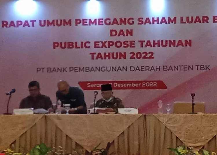 Suasana RUPS LB Bank Banten. (DOKUMEN/SATELITNEWS.COM)