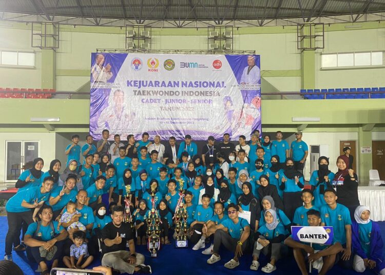 Banten Raih 7 Emas, Duduk di Peringkat 4 Kejurnas Taekwondo