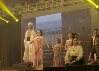 Pentas teater musikal. (ISTIMEWA)