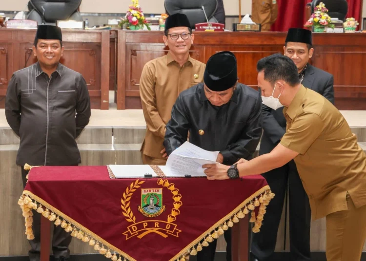 Usulan Dua Raperda Baru di Banten DIsetujui