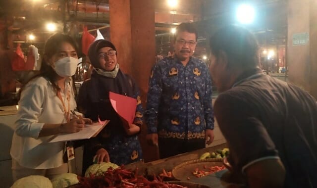 Jelang Nataru, DKP Kota Tangerang Cek Harga Bahan Pangan, Begini Hasil Pantauannya