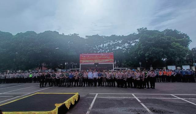 1.338 Personel Gabungan Amankan Nataru di Kota Tangerang