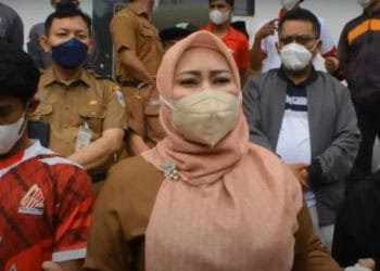 Bupati Pandeglang Irna Narulita. (ISTIMEWA)