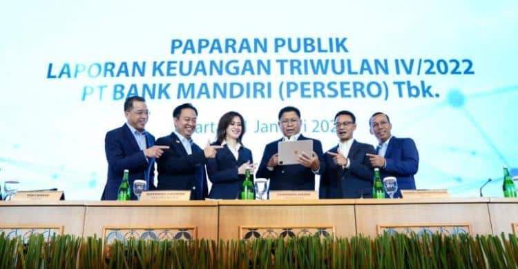 Bank Mandiri Raup Laba Rp 41,2 Triliun Di 2022