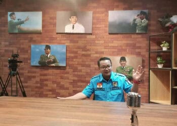 DIWAWANCARAI: Ketua DPD Komite Nasional Pemuda Indonesia (KNPI) Kabupaten Tangerang, Juanda saat wawancara. Dok. (ALFIAN HERIANTO)