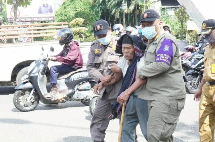 Penertiban Anjal dan Gepeng di Kabupaten Tangerang Terganjal Perda Inisiatif