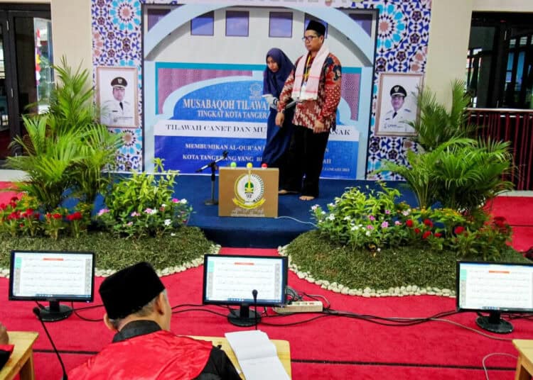 Foto Lomba Tilawah Canet MTQ XXII Kota Tangerang