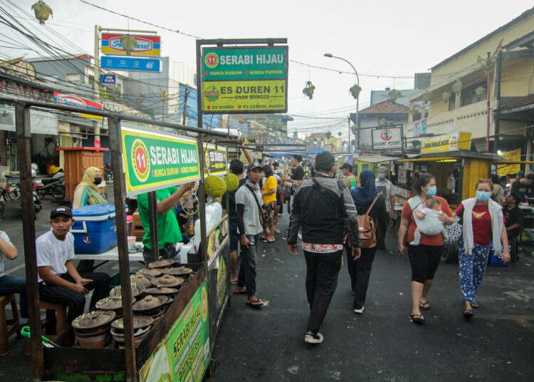 Foto Penataan Kawasan Kuliner Pasar Lama Kota Tangerang
