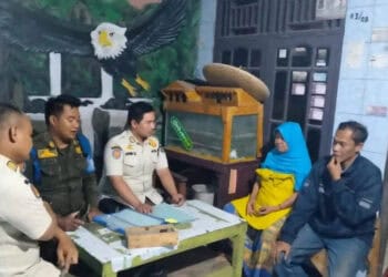 Pemilik Rumah Kontrakan di Pagedangan Ditegur Satpol PP