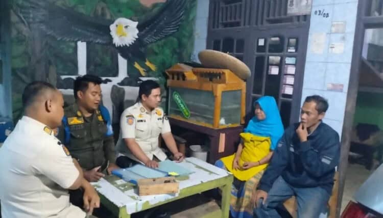 Pemilik Rumah Kontrakan di Pagedangan Ditegur Satpol PP