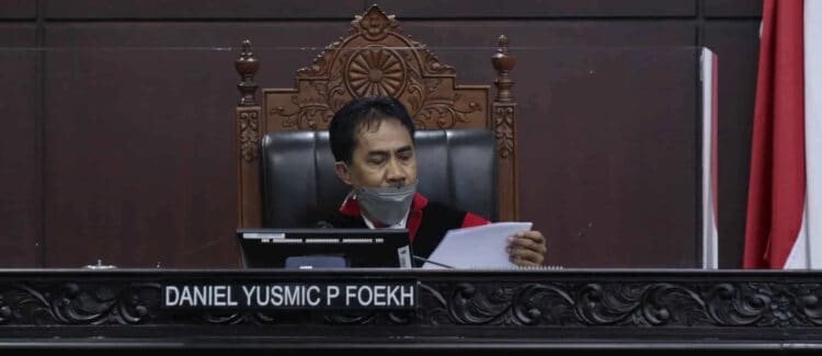 MK Putuskan Sistem Pemilu 2024 Secara Proporsional Terbuka