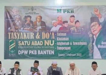PKB Banten Gelar Doa Bersama Untuk Peringati 1 Abad NU
