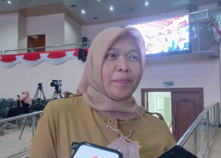 Kepala DP3AKKB Provinsi Banten, Siti Ma’ani Nina. (LUTHFI/SATELITNEWS.COM)