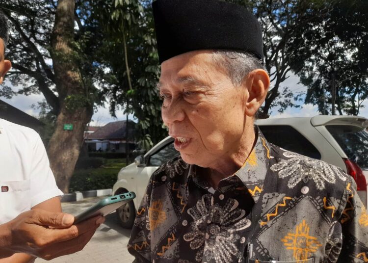 Syibli Sarjaya, Ketua Baznas Provinsi Banten. (LUTHFI/SATELITNEWS.COM)