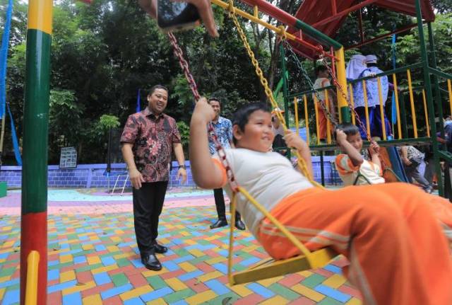 Kelurahan Nusa Jaya Kota Tangerang Punya Taman Bermain Anak, Ini Fasilitasnya