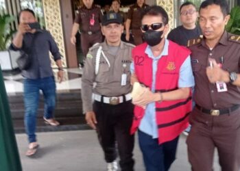 Salah satu petinggi Bank Banten, kembali ditahan oleh Kejati Banten. (ISTIMEWA)