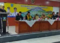 Bupati Serang Ratu Tatu Chasanah, menyampaikan sambutan di acara Musyawarah Perencanaan Pembangunan RKPD Kabupaten Serang, Rabu (23/3/2023). (SIDIK/SATELITNEWS.COM)
