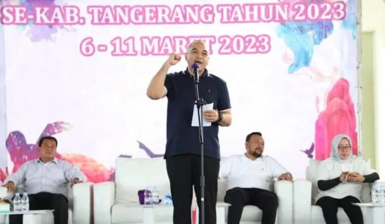 Dibuka Bupati Zaki, Pekan Olahraga Pelajar Kabupaten Tangerang Dimulai