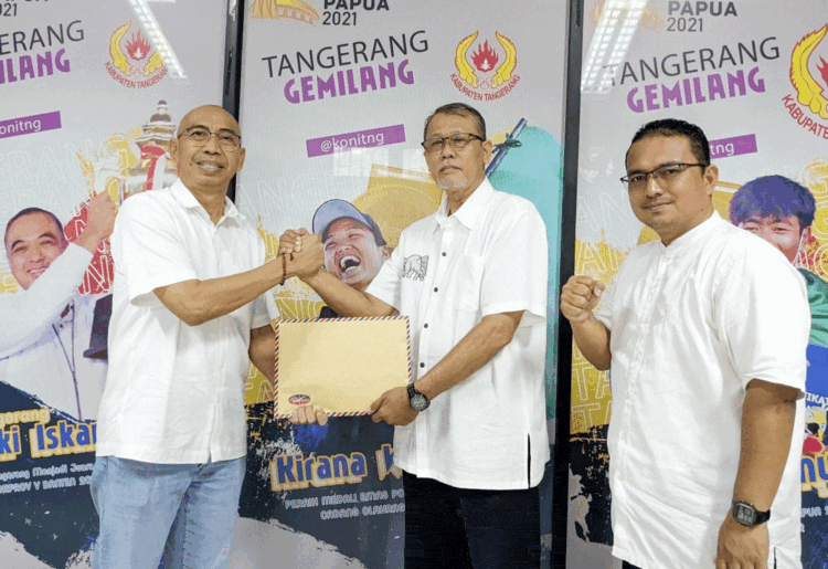 Eka Wibayu Calon Tunggal Ketua KONI Kabupaten Tangerang