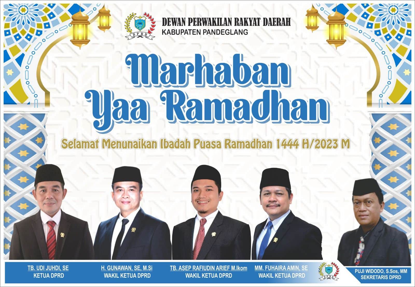 Marhaban Yaa Ramadhan DPRD Kab Pandeglang