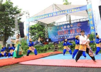 Pesilat-pesilat Lintas Aliran Kumpul di Kecamatan Benda