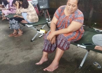 Warga Kecamatan Benda Terdampak Banjir Mulai Keluhkan Penyakit Kulit
