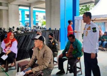 Posko Mudik Gratis di Kantor Dishub Kota Tangerang Mulai Didatangi Calon Pemudik
