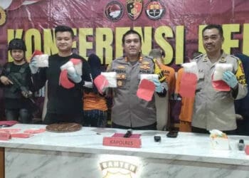 Satresnarkoba Polres Serang Gagalkan Pengiriman 4,4 Kg Sabu dari Afganistan
