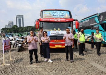 Wahana semarak berbagi, jelang Hari Raya Idul Fitri. (ISTIMEWA)