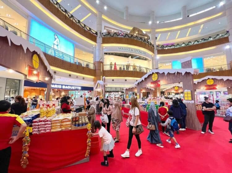 Suasana di kawasan Summarecon Mall Serpong. (ISTIMEWA)