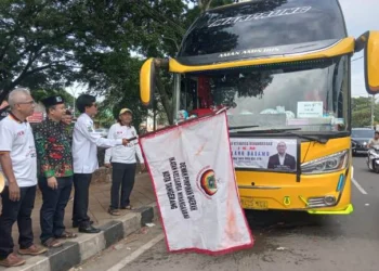 Dilepas Wakil Ketua I DPRD Kota Tangerang, 200 Anggota IKM “Pulang Basamo”
