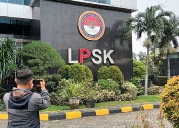 Gedung kantor LPSK di Jakarta. (ISTIMEWA)