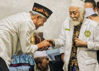 Safari ke Banten, Ganjar Pranowo Sowan Ke Abuya Muhtadi
