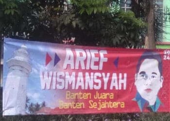 Spanduk Dukungan untuk Maju Pilgub Banten 2024 Makin Marak, Begini Sikap Wali kota Arief