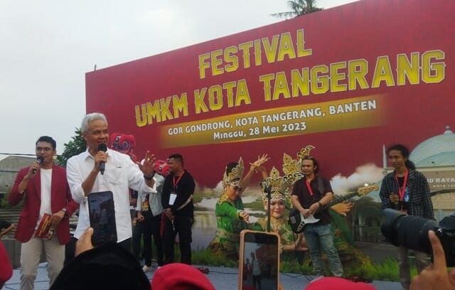 Ganjar Pranowo ke Kota Tangerang, Begini Ungkapannya