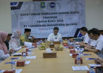 Gelar RUPS, PT TNG Kota Tangerang Bagi-bagi Deviden