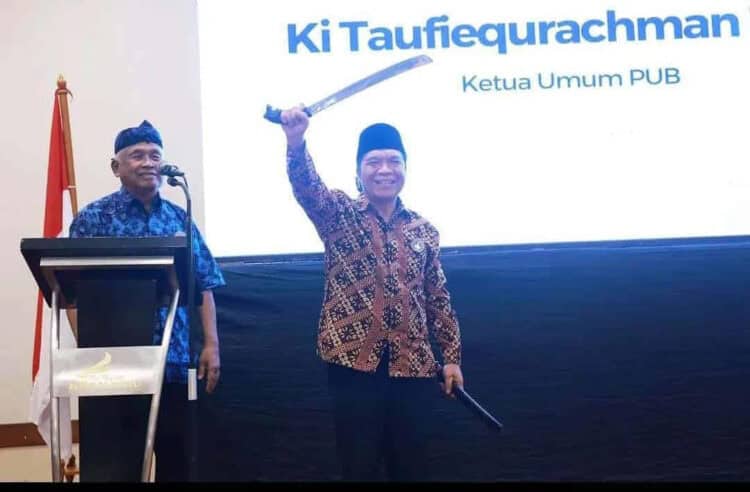 SILATURAHMI–Silaturahmi seluruh pengurus dan anggota PUB di salah satu hotel di Kota Cilegon, Sabtu (3/6/2023) lalu. (ISTIMEWA)