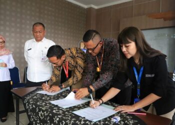 Gandeng 3 Perusahaan Besar, Disnaker Kota Tangerang Teken MoU Bursa Kerja Khusus