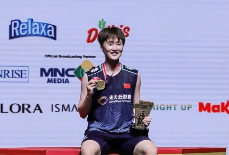 Kalahkan Carolina Marin, Chen Yu Fei Juara Indonesia Open 2023